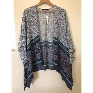 Ark & Co Cardigan Womens Size S Boho Open Front